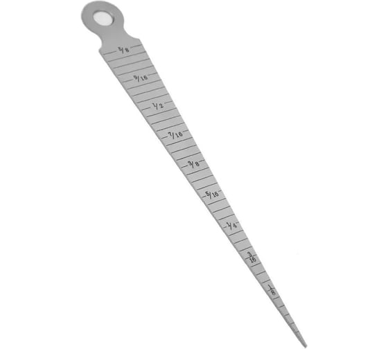 Линейка для измерения отверстий и диаметра Vitatools 15см lineyka-15sm