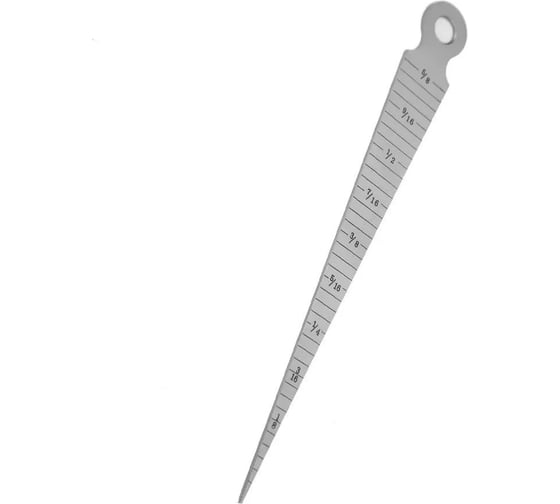 Линейка для измерения отверстий и диаметра Vitatools 15см lineyka-15sm