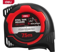 Рулетка DELI DL377528 7,5м x 28мм, метрическая, противоударный корпус 166310