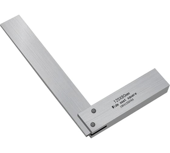 Угольник поверочный Vitatools 90 градусов, в кейсе, 125х80 мм ugolnik-poverochnyy-125-80mm