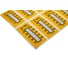 Наклейка термоиндикаторная необратимая VPL Thermolabel (40- 50- 60- 70- 80C), упаковка 50 штук VPLE8 5