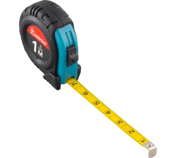 Рулетка Smartbuy 1 метр, пластик и резина, промо, tools SBT-MTP-100p2