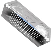 Трафарет-линейка по металлу Vitatools для создания углов, 280мм trafaret-lineyka-po-metallu