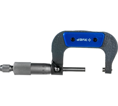 Микрометр ЗУБР Профессионал гладкий механический, МК 50, диапазон 25-50мм 34480-50_z02