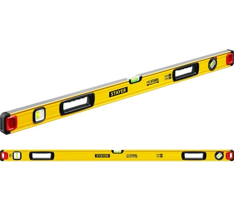Строительный фрезерованный уровень STAYER ProSTABIL 1200 мм 3471-120_z02