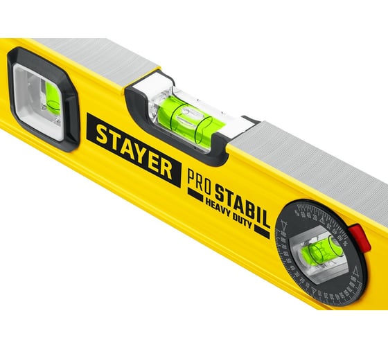 Строительный фрезерованный уровень STAYER ProSTABIL 1200 мм 3471-120_z02