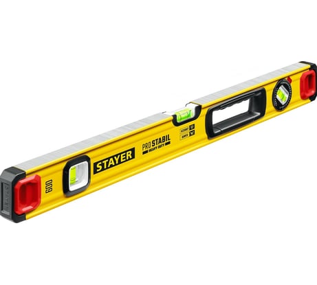 Строительный фрезерованный уровень STAYER ProSTABIL 600 мм 3471-060_z02