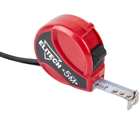 Рулетка Elitech 5 м, 18 мм 310101 ДМ 207185