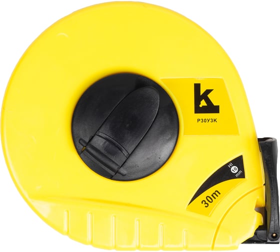 Рулетка Калиброн Р30УЗК 30м, с кольцом, кл.3, с поверкой 914598