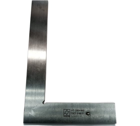 Угольник поверочный ТОЧИНТЕХ УП-2-250 (250х160мм) ГОСРЕЕСТР 91338-24 с поверкой уп00017 1