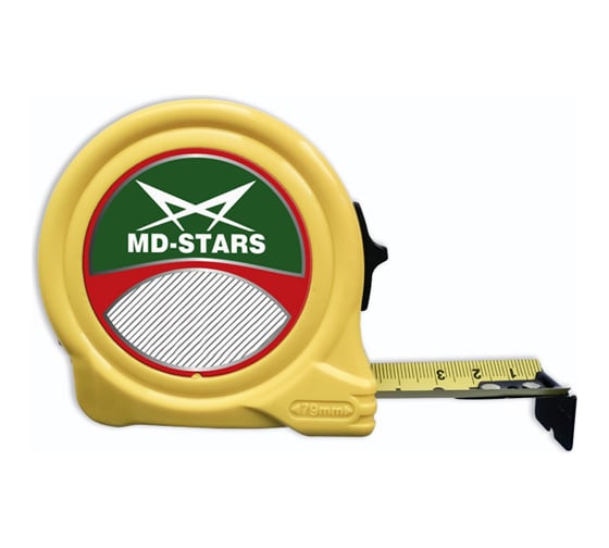 Рулетка MD-STARS 67 10м х 25 мм 67-10025
