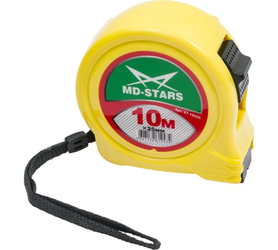 Рулетка MD-STARS 67 7.5м х 25 мм 67-7525