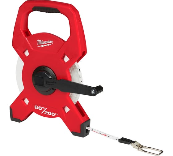 Рулетка Milwaukee стекловолокно, 60м/200фт 48225360 1
