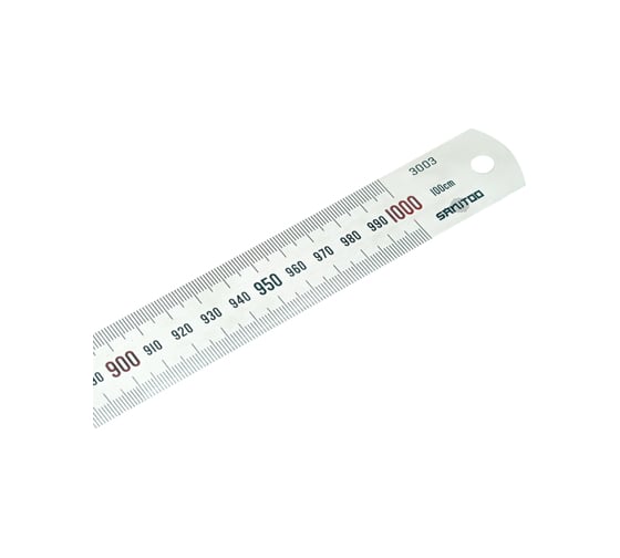 Металлическая линейка Sanitoo 100 см 3003