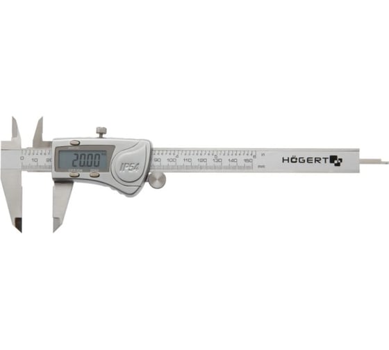 Электронный штангенциркуль HOEGERT TECHNIK 150 мм, BMC HT4M274