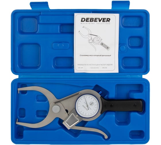 Стенкомер индикаторный рычажный Debever Machining Solutions 60-80 мм, 0.01мм, L=70 мм DB-S-GH800170