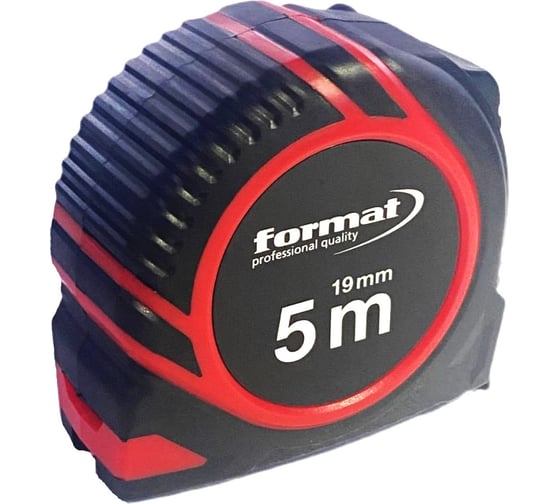Рулетка FORMAT 5мх19мм 4474 0005
