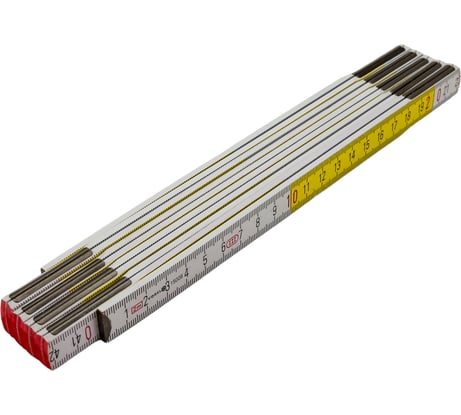 Складной метр VOREL PERFECT B-Z 2м, деревянный 15006