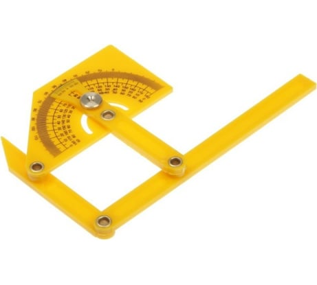 Угломер-квадрант ТУНДРА пластиковый, 90 - 155 мм 3652376