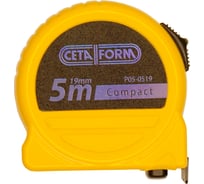 Рулетка измерительная Ceta Form пластиковый корпус, 5 м, 19 мм P05-0519