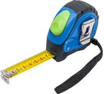 Рулетка HOEGERT TECHNIK 5 м, 19 мм, MID, покрыта нейлоном, стопор ленты HT4M425