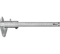 Штангенциркуль нониусный КОБАЛЬТ ШЦ-1, открытого типа, 150 мм, точность 0,02 мм, глубиномер, углер. сталь, кейс () 919-821
