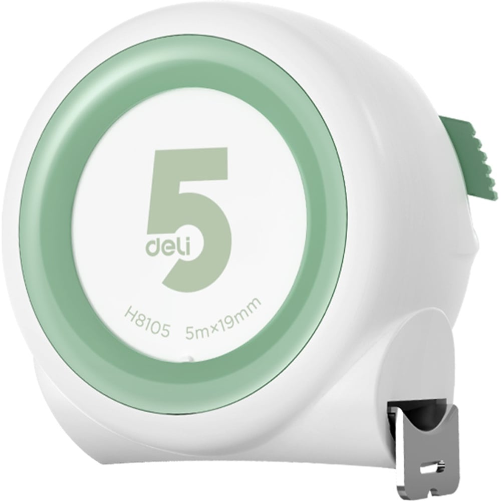 Рулетка DELI Home Series White H8105 5м х 19мм (Эксклюзивный дизайн ...