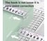 Рулетка DELI Home Series White H8105 5м х 19мм (Эксклюзивный дизайн, софттач пластик, клипса, ремешок) 177183 7