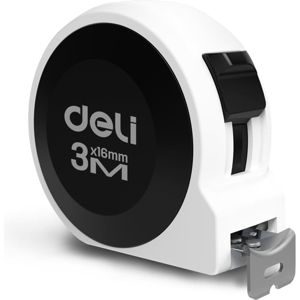 Рулетка DELI Home Series White H8003B 3м х 16мм (Эксклюзивный дизайн ...
