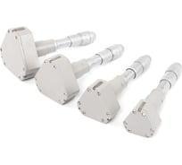 Набор нутромеров микрометрических SHAN 3-точечный 50-100 0,005 у/к ГРСИ № 93602-24 1093777