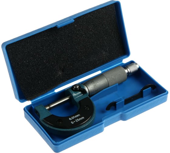 Микрометр TUNDRA механический, 0-25 мм 3443380