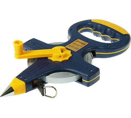 Мерная лента ТУНДРА геодезическая, металлическая, 50 м х 12.5 мм 3725758