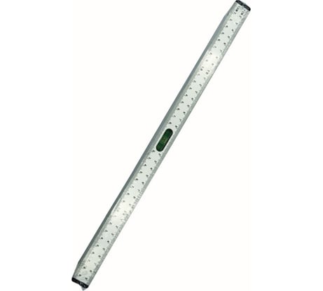 Строительный уровень Буревестник алюминиевый, 400мм, 3 ампулы, магнитный 118