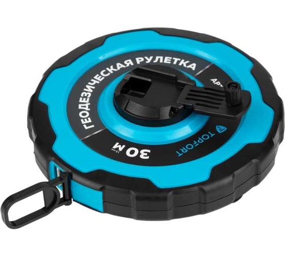 Рулетка TOPFORT MASTER 30мх12,5мм, пластиковый корпус, металл 2019130