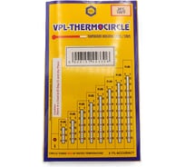 Наклейка термоиндикаторная необратимая VPL Thermolabel (38C), упаковка 1000 штук A50 VPLA50