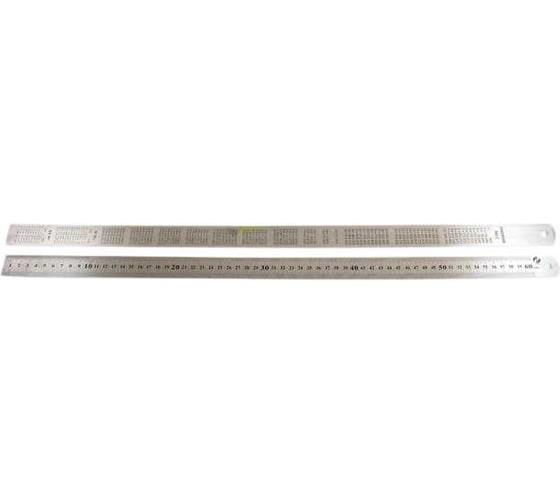 Линейка Металлическая CNIC YX01-015AT 600x29x1.0 мм с двухсторонней шкалой 50054 1