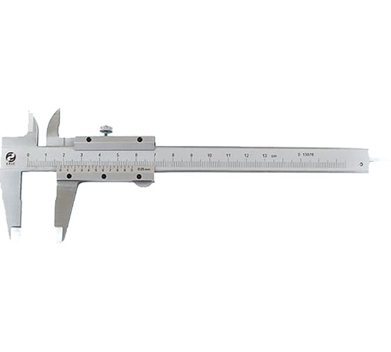 Штангенциркуль с глубиномером CNIC 0-125 ШЦ-I 0,05 141-515S нержавеющая сталь 74687 1
