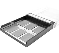 Набор ОШС-ДС Челябинский Калибр дробеструйная обработка, Ra 0,4; 0,8; 1,6; 3,2; 6,3; 12,5 сталь (ГРСИ №79229-20) с поверкой ЧК 846869