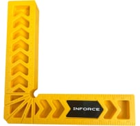 Прижимной угольник Inforce из полимера, 150x150 06-11-86