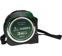 Рулетка WYNNS 3 м х 16 мм (прорезиненный корпус) W3016F/ Tools 00-00007012