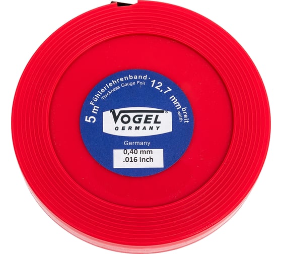 Щупы в рулетках с закаленной лентой Vogel 5 м, толщина 0.40 455040