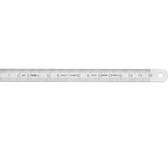 Линейка нержавеющая Vogel 500x18x0,5 мм, 0,5мм/1мм 1012020050 1