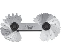 Набор радиусных шаблонов Vogel 1.0-7.0, 17 шт. нержавеющая сталь 472115