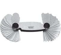 Набор радиусных шаблонов Vogel 15.5-25.0, 15 шт., 30 мер 472107