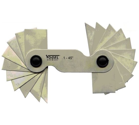 Шаблоны угловые Vogel 1-45 град. (20шт.) 472000