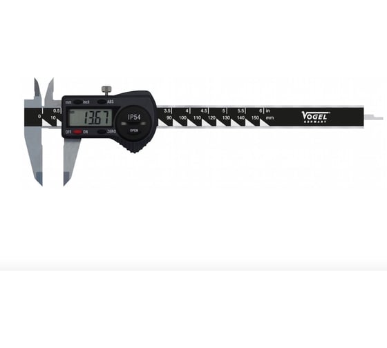 Штангенциркуль цифровой Vogel 0-150 0.01 топ качество IP 54 202160-2