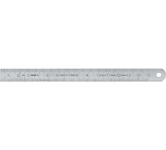 Линейка нержавеющая Vogel 500x20x1,0 мм, 1мм/1мм 1016010050 1