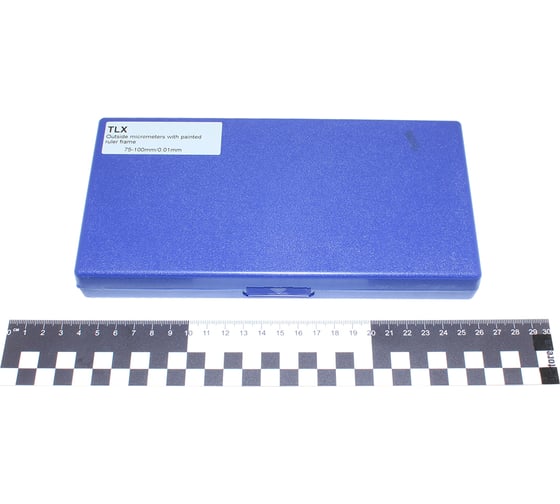 Микрометр гладкий TLX МК-100 75-100 мм 0,01 кл.т.1 тв.сплав 400-120М 75235
