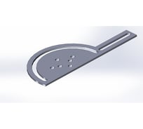 Транспортир Ferrous Metal 450*150 6мм тр4501506