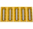 Наклейка термоиндикаторная необратимая VPL Thermolabel на 8 температур (40- 110C), упаковка 50 штук VPLH6 1